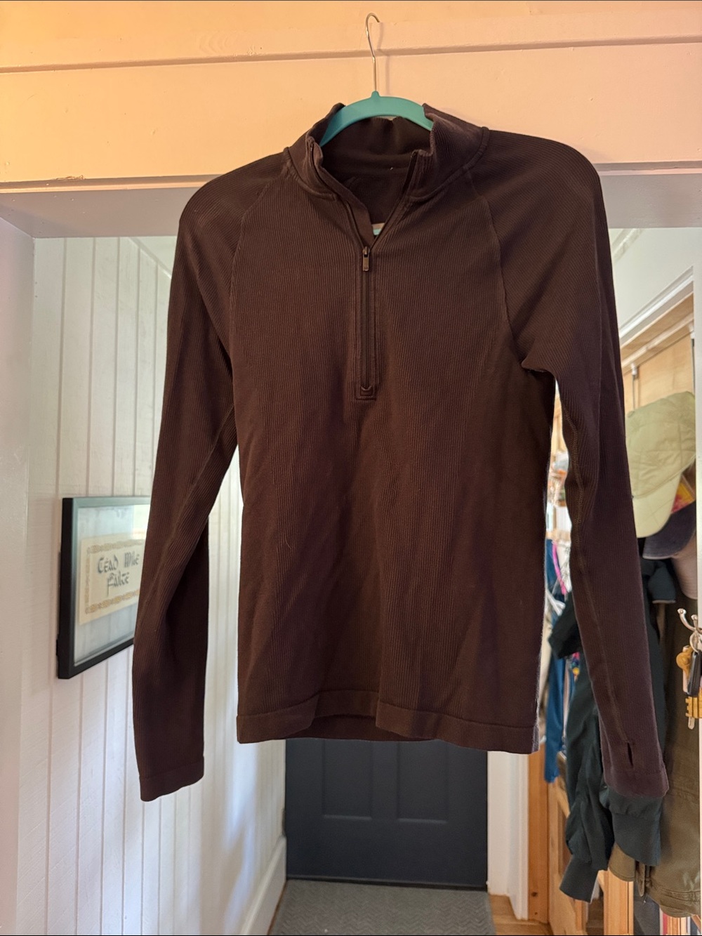 Target Quarter-Zip Long-Sleeve Sweater - Black